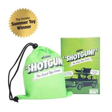 WHAT DO YOU MEME? Shotgun! Road Trip Game for Families