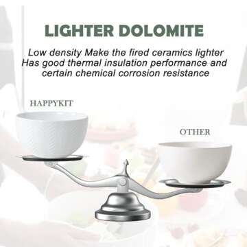 HAPPY KIT Ceramic Mixing Bowls Set, Nesting Bowls Set For Kitchen,Large 5/3/1.5 Quart Bowl Set of 3, Prep Serving Bowl for Baking and Mixing Salad,Oven, Microwave and Dishwasher Safe