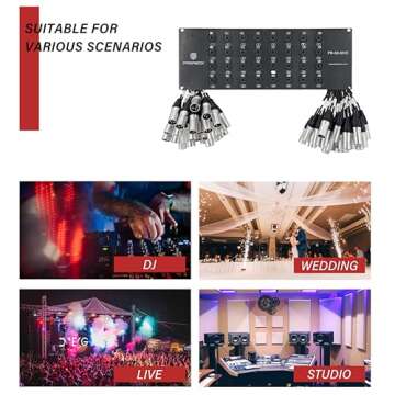 PRORECK 32-Channel Snake Cable - Live & Studio Quality Gear