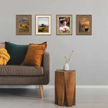 XUANLUO Rustic Picture Frames - Farmhouse Style 3 Pack