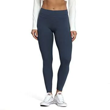 Aoxjox High Waisted Workout Leggings for Women Scrunch Tummy Control Luna Buttery Soft Yoga Pants 26" (Blueberry, Small)