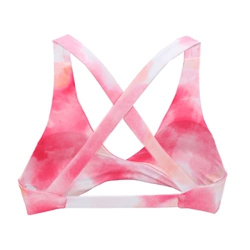 Aoxjox Women's Low Impact Padded Sports Bra for Yoga