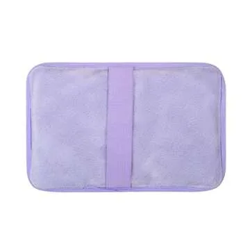 Hot and Cold Gel Bead Ice Pack (2-Pack) by FOMI Care | Lavender Scented | Reusable Cold Wrap, Cold Compress & Heating Pad | Freezable, Microwavable | Fabric Backing (7.5” x 4.5”)