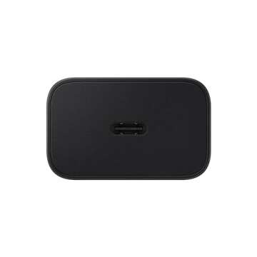 Samsung 25W Wall Charger Power Adapter, Cable Not Included, Super Fast Charging, Compact Design, Energy Efficient, Compatible with Galaxy and USB Type C Devices, Black