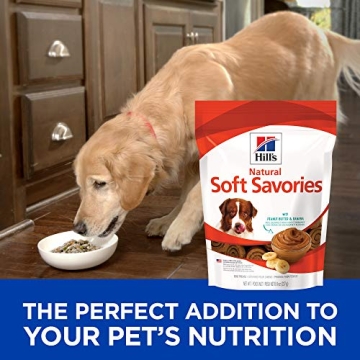 Hill's Natural Soft Savories Dog Treats, Peanut Butter & Banana