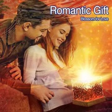 Ocean Wave Projector Cube Lamp with Remote & 30 Modes