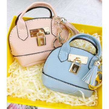 Cute Mini Tote Bag Set - YJUBAOA 2 PCS for Women