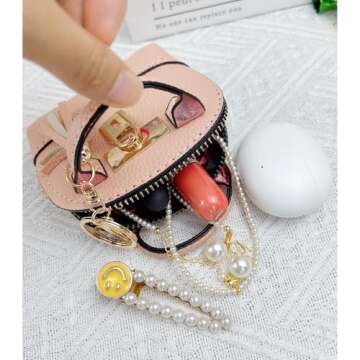 Cute Mini Tote Bag Set - YJUBAOA 2 PCS for Women