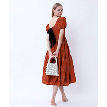 Elegant Miuco Faux Pearl Handbag - Stylish, Affordable Accessory