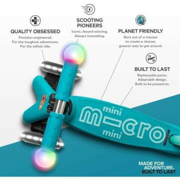 Micro Kickboard Mini Deluxe Magic for Kids 2-5