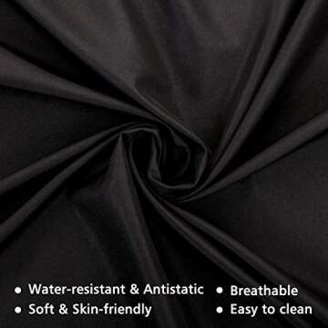 Oak Leaf Hair Salon Capes, Water-resistant & Antistatic Salon Haircut Capes with Snap Closure for Ha...