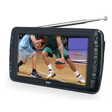 Tyler 7" Portable Battery-Powered TV for Travel