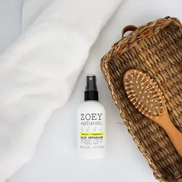 Zoey Naturals Hair Detangler for Kids 4 Oz - Non-Toxic