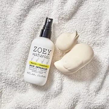Zoey Naturals Hair Detangler for Kids 4 Oz - Non-Toxic