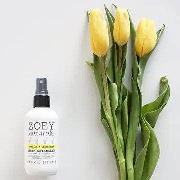 Zoey Naturals Hair Detangler for Kids 4 Oz - Non-Toxic