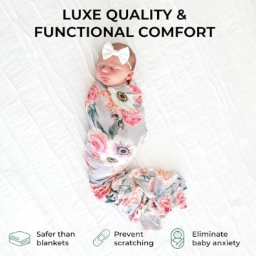 Posh Peanut Baby Swaddle Blanket, Stylish Newborn Set