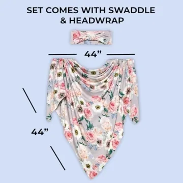 Posh Peanut Baby Swaddle Blanket, Stylish Newborn Set