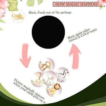 Fun Potty Training Stickers for Toddlers | Color Changing Magic