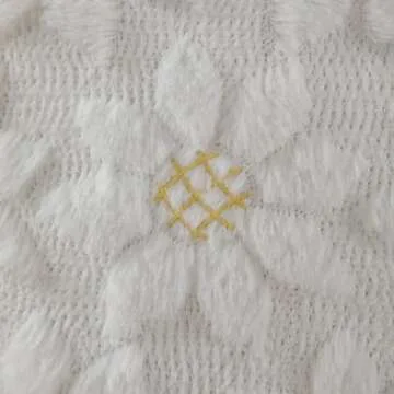 DFXSZ Spring Summer Pillow Covers 18x18 inch Set of 2 Farmhouse Decor Yellow Color Flower Heart Sunflower Soft Plush Faux Fur Jacquard Throw Pillows for Sofa Holiday Spring Home Decor PTK024C18