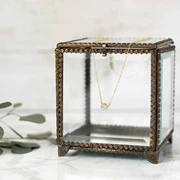 Handmade 14K Gold-Filled Cubic Zirconia Adjustable Necklace