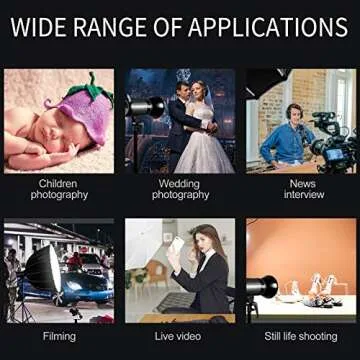 GVM 100W LED Video Light with App Control for Photographers