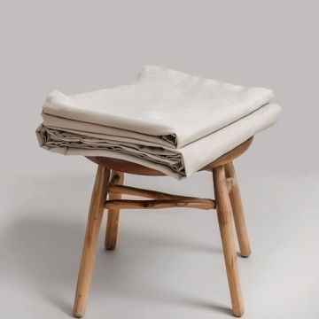 Bedsure Cotton Percale Queen Sheet Set for Luxurious Sleep