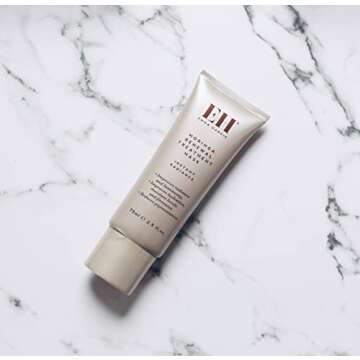 Emma Hardie 75ml Moringa Renewal Treatment Mask, Moisturizes & Firms Skin, Reduces Pigmentation & Evens Out Complexion, Suitable for Sensitive Skin, Vegan & Cruelty Free