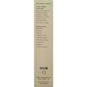 Emma Hardie 75ml Moringa Renewal Treatment Mask, Moisturizes & Firms Skin, Reduces Pigmentation & Evens Out Complexion, Suitable for Sensitive Skin, Vegan & Cruelty Free