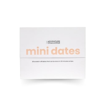 The Adventure Challenge Mini Dates - 30 Scratch Off Games for Couples
