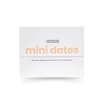 The Adventure Challenge Mini Dates - 30 Scratch Off Games for Couples