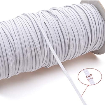 KLOUD City White 120-Yards 1/8" Elastic Cord for Gardening