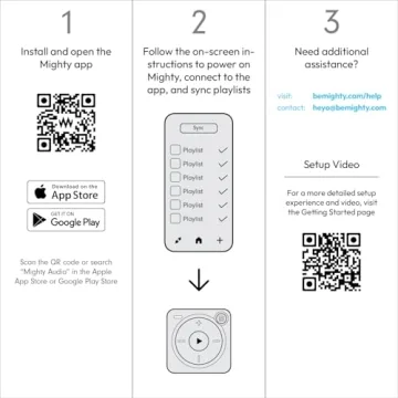 Mighty 3 Portable Spotify & Amazon Music Player
