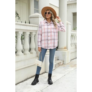 Chic Zeagoo Flannel Shacket for Cozy Seasons