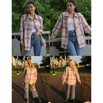 Chic Zeagoo Flannel Shacket for Cozy Seasons