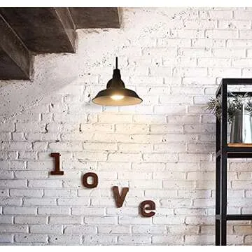 KAYYELAMP 3 Lamps Battery Run 55 Lumens LED Wall Lighting Remote Control Dimmable Black Metal Wall Sconces Retro Style Light Fixture for Loft-Easy to Install，Battery Not Included