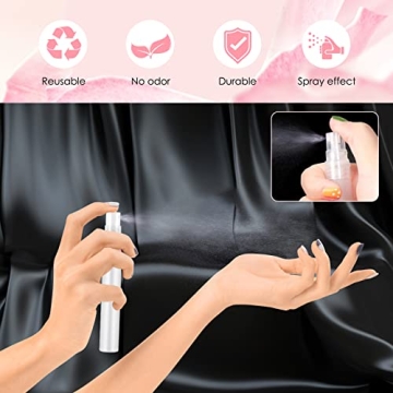 SelfTek 15 Pack Mini Spray Bottles for Travel and Refills