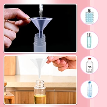 SelfTek 15 Pack Mini Spray Bottles for Travel and Refills