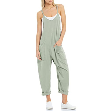 Stylish Tongmingyun Women's Sleeveless Jumpsuit - Comfortable & Fashionable