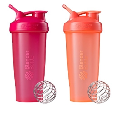 BlenderBottle Classic Shaker for Smooth Protein Shake Mixing