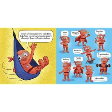 Sensory Ninja: A Children’s Book About Sensory Superpowers and SPD, Sensory Processing Disorder (N...