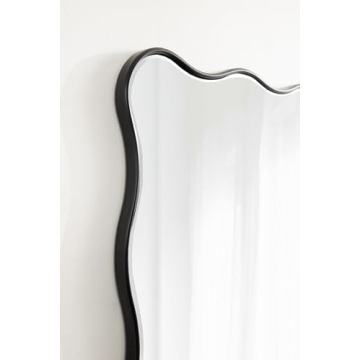 Kate and Laurel Viona Mirror, Elegant Wavy Design for Any Room