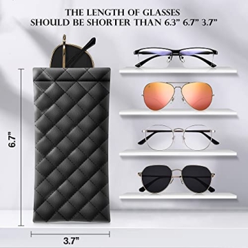 COMF-PRO Portable Sunglass Pouch for Stylish Storage