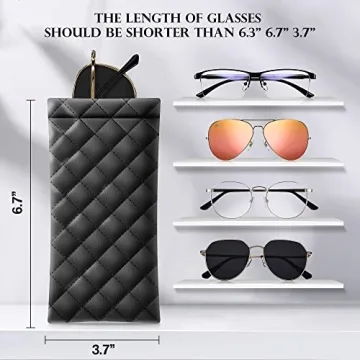 COMF-PRO Portable Sunglass Pouch for Stylish Storage