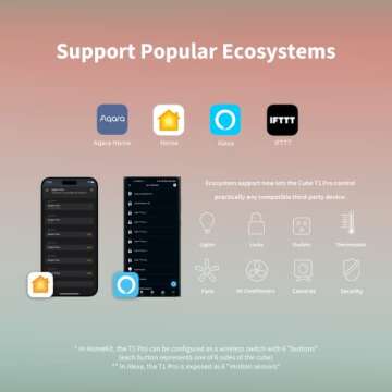 Aqara Cube T1 Pro Smart Home Controller for HomeKit & Alexa