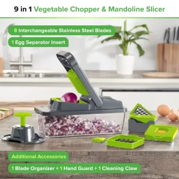 PrepNaturals 12-in-1 Vegetable Chopper Mandoline Slicer