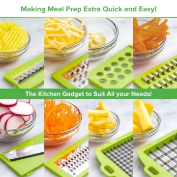 PrepNaturals 12-in-1 Vegetable Chopper Mandoline Slicer