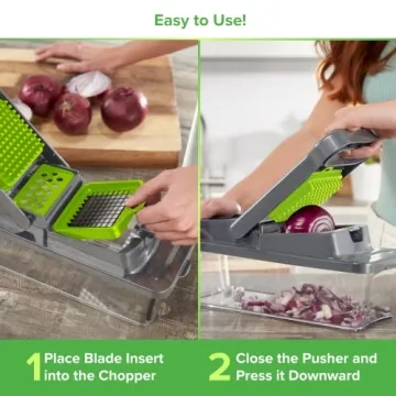 PrepNaturals 12-in-1 Vegetable Chopper Mandoline Slicer