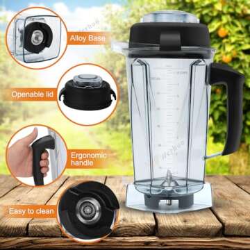 Vitamix Blender Pitcher Replacement | Prevent Leaks | 64 oz