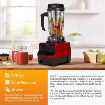 Vitamix Blender Pitcher Replacement | Prevent Leaks | 64 oz