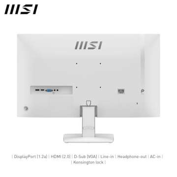 MSI PRO MP275W E2 27 inch IPS 1920x1080 FHD Monitor